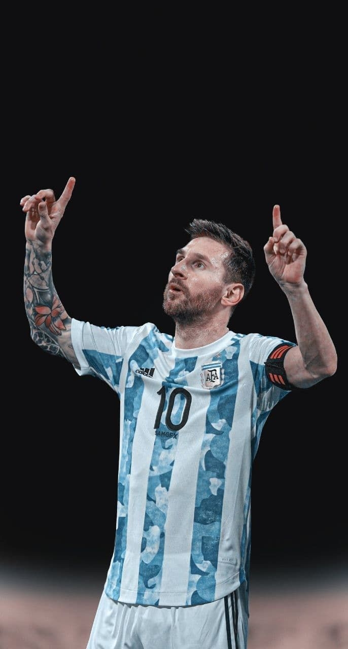 690x1280 Lionel Messi Aesthetic Wallpaper, Phone