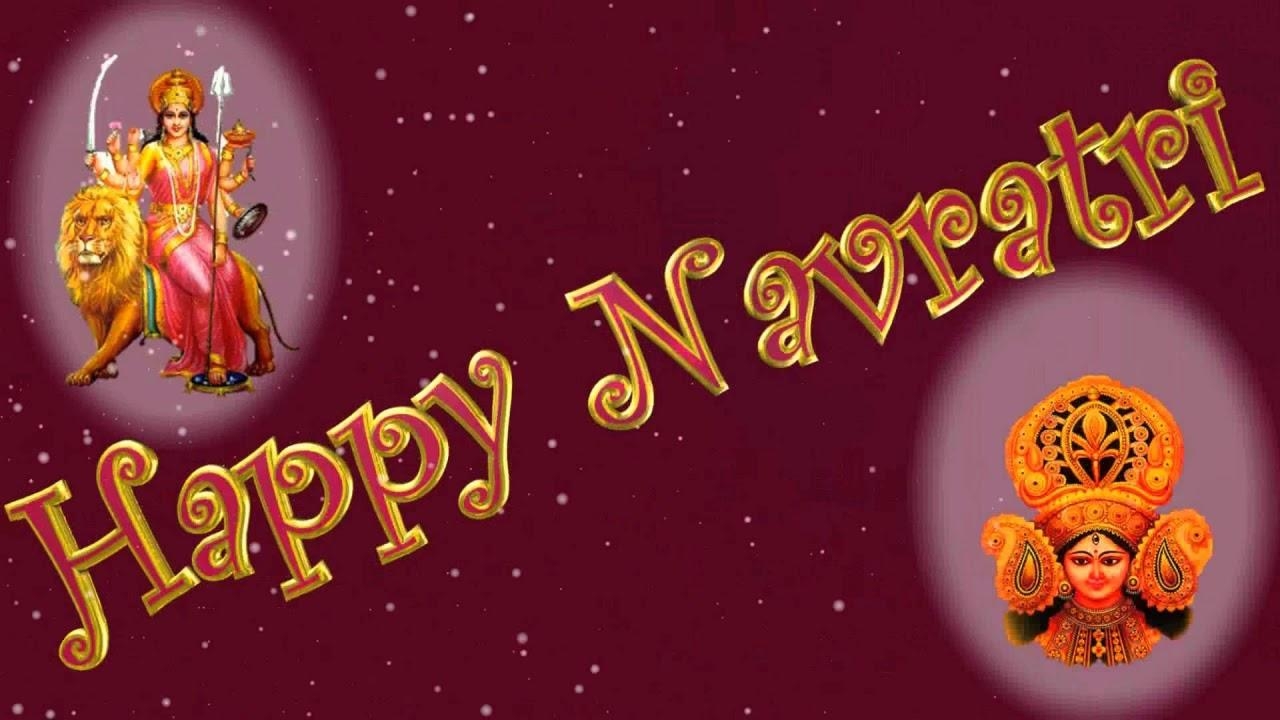 1280x720 Happy Navratri Image Wallpaper for Wishes, Desktop