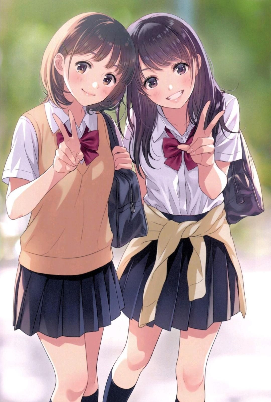 1080x1610 Friend anime, Kawaii anime girl, Phone