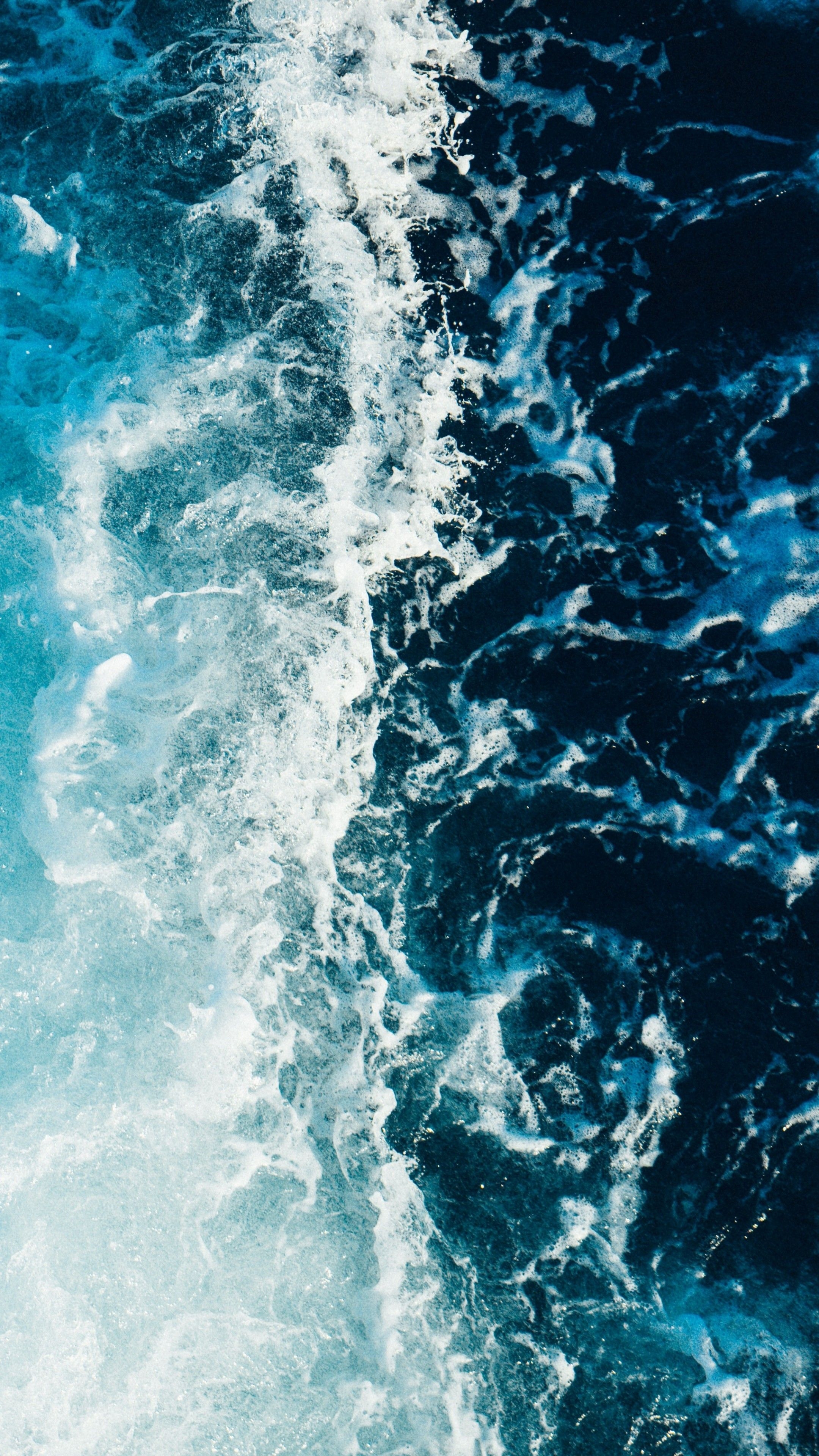 2160x3840 Sea Foam Surf Wallpaper - [], Phone