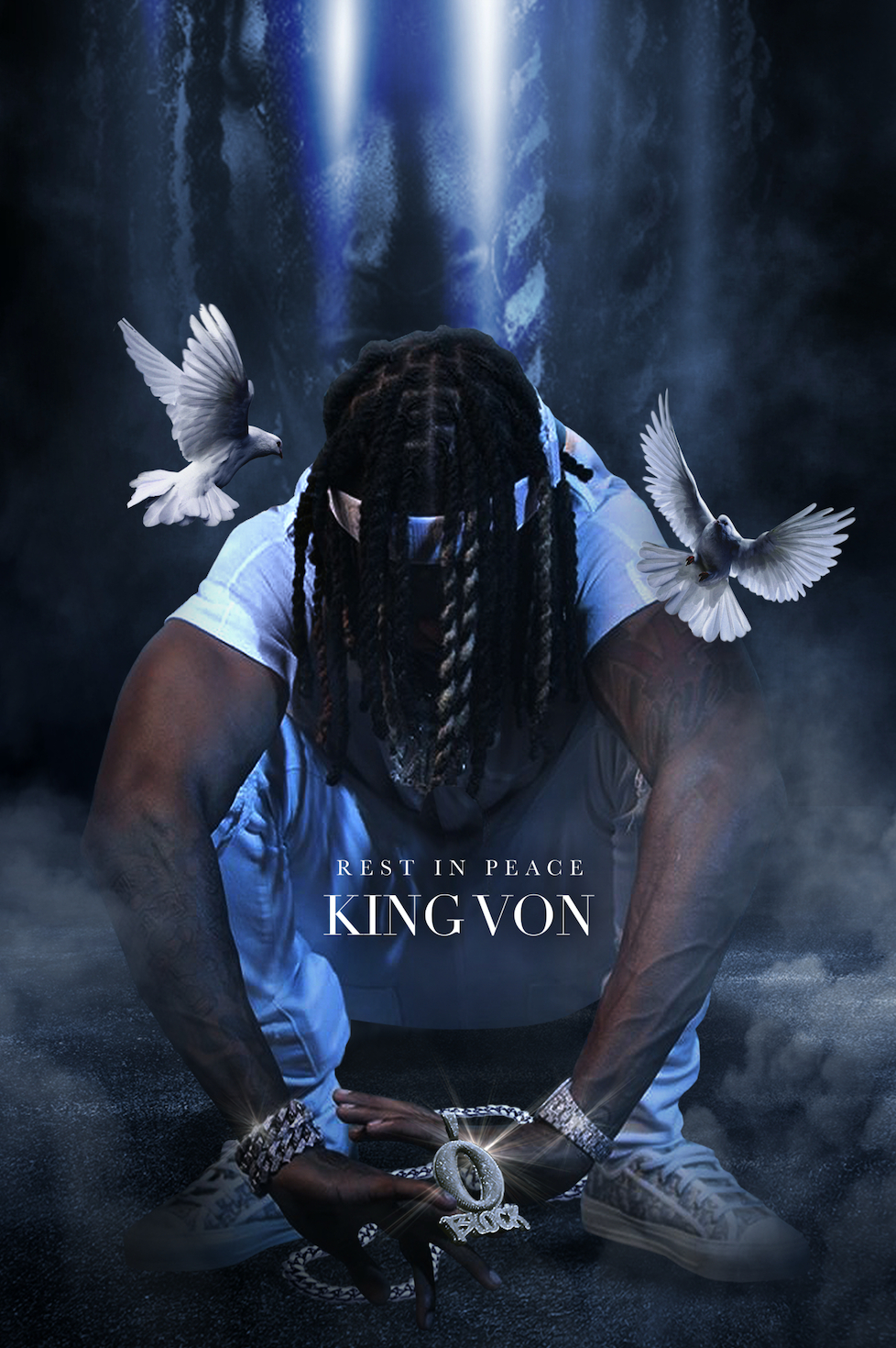 980x1470 King Von 'RIP' Poster. Vons, Funny profile picture, Hip hop aesthetic wallpaper, Phone