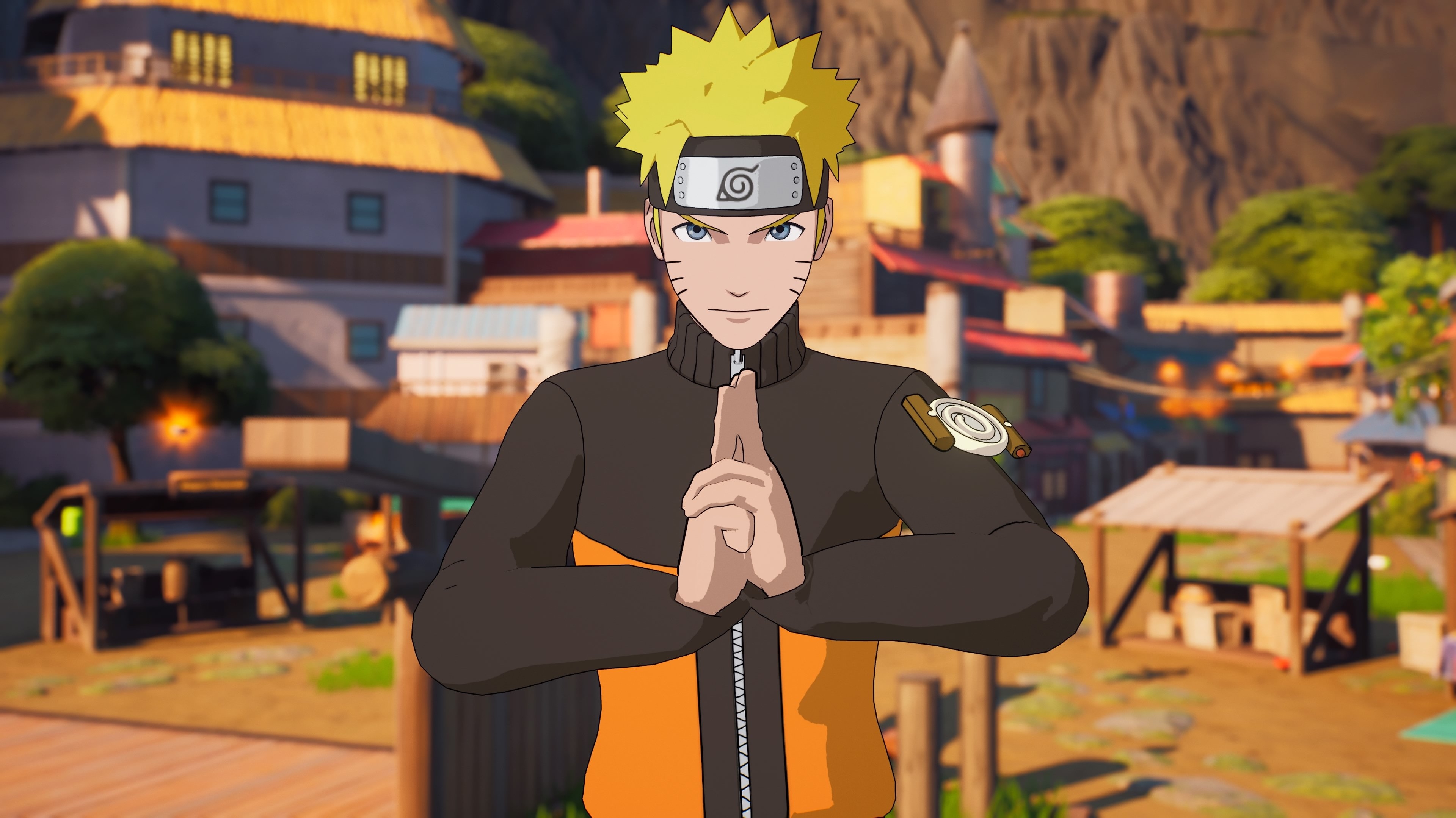 3840x2160 Naruto Uzumaki Fortnite wallpaper, Desktop