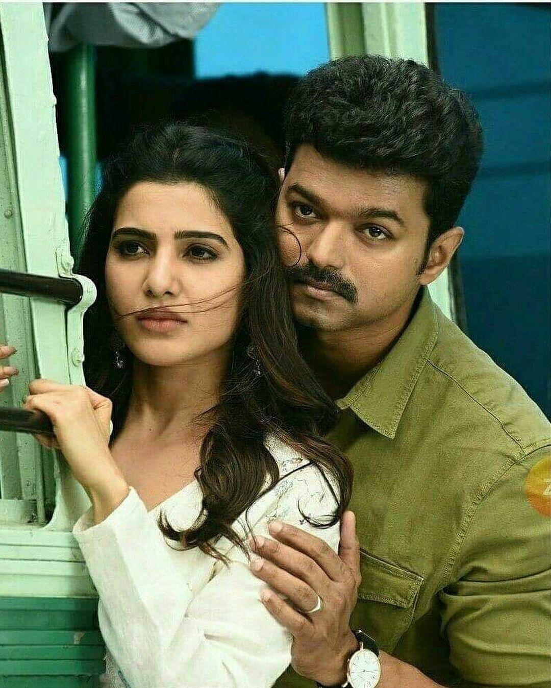 1080x1350 Mersal stills. Samantha photo, Vijay actor, Samantha image, Phone