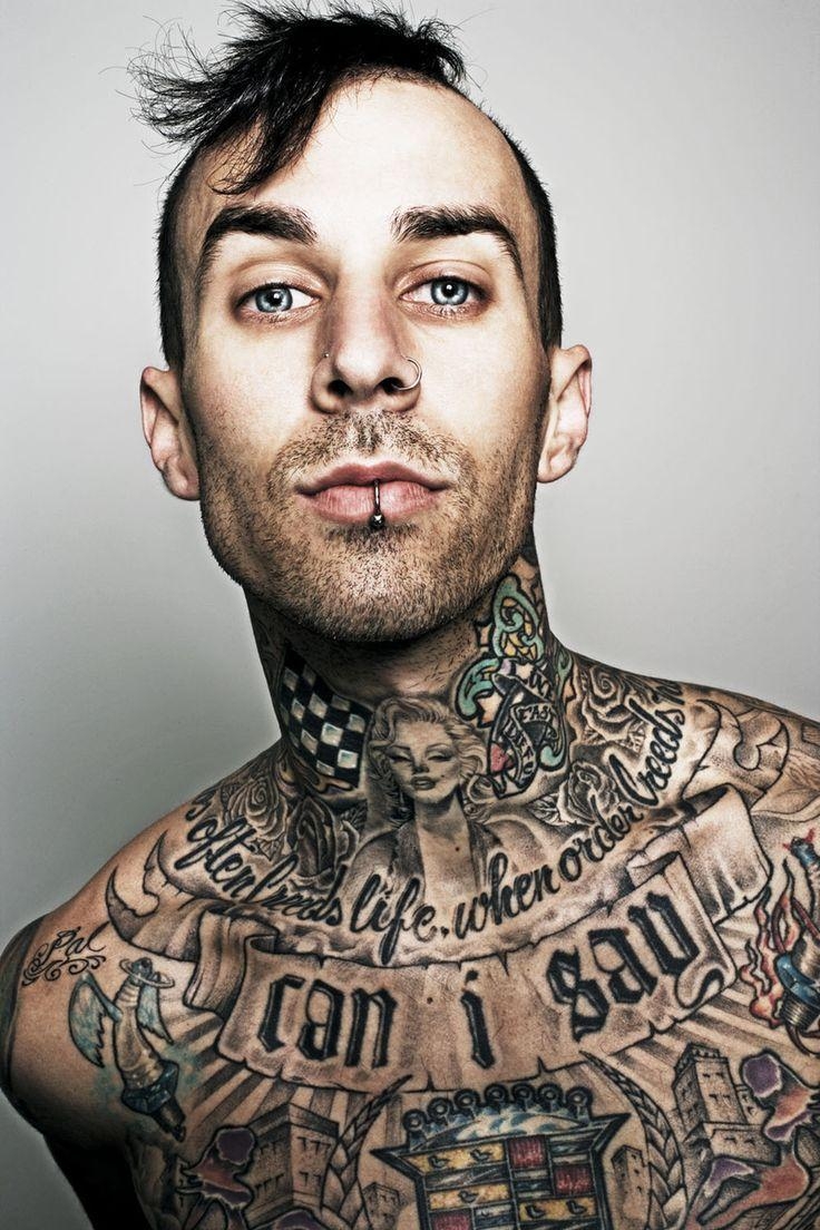 740x1110 Must See Travis Barker Pins. Tattooed Men, Blink 182, Phone