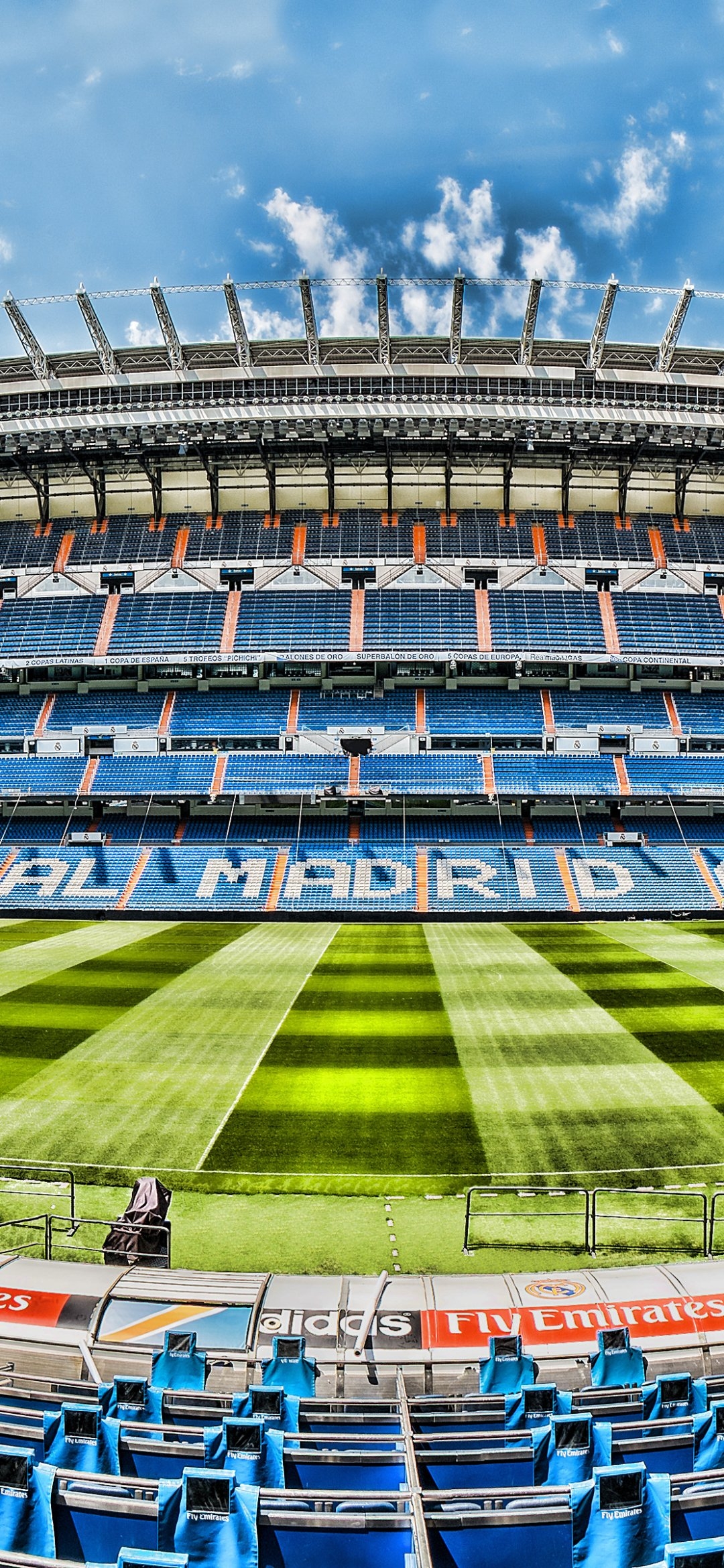 1080x2340 Sports Santiago Bernabeu Stadium, Phone