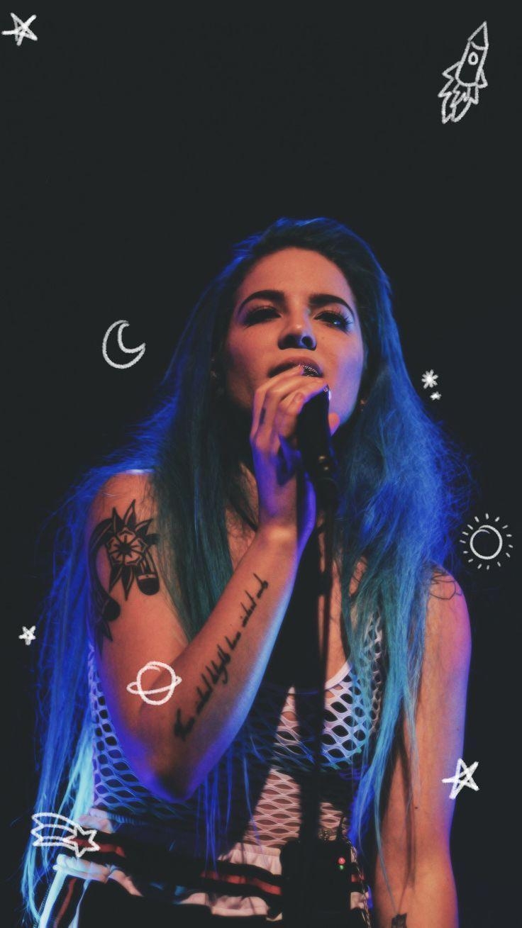 740x1310 Best image about Halsey. Tes, Gasoline halsey, Phone