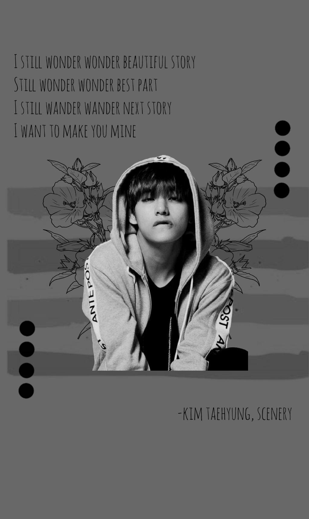 1030x1720 Simply Taehyung W&B wallpaper Hope u like it tae taet, Phone