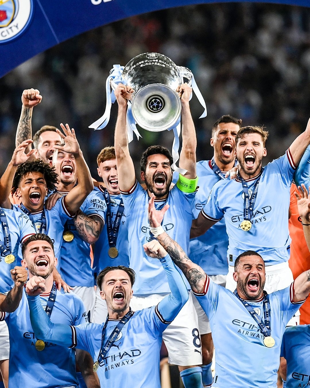 1080x1350 Manchester City UEFA Champions League 2023 Champions, Phone