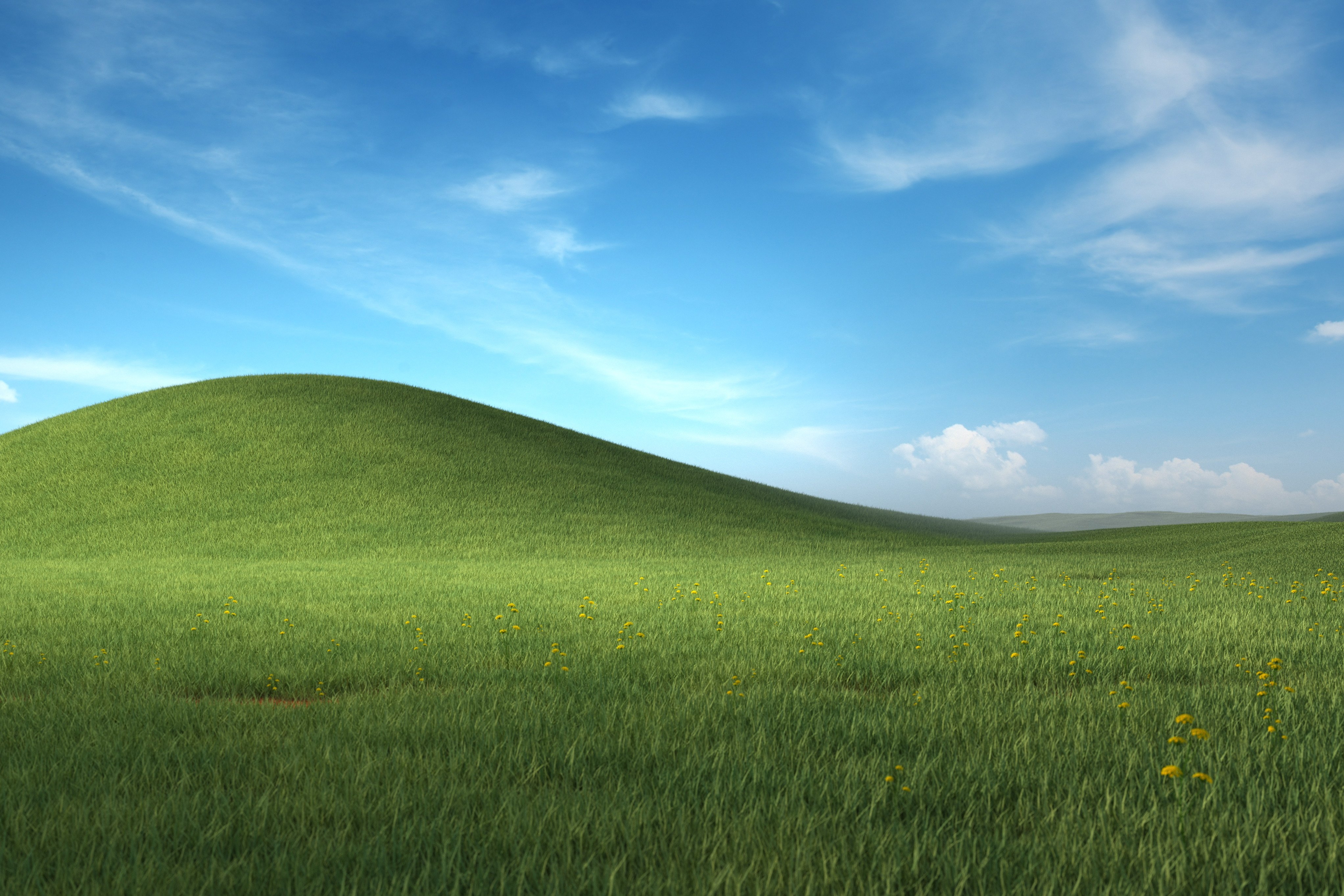 4090x2730 Windows XP Bliss wallpaper, download, Desktop