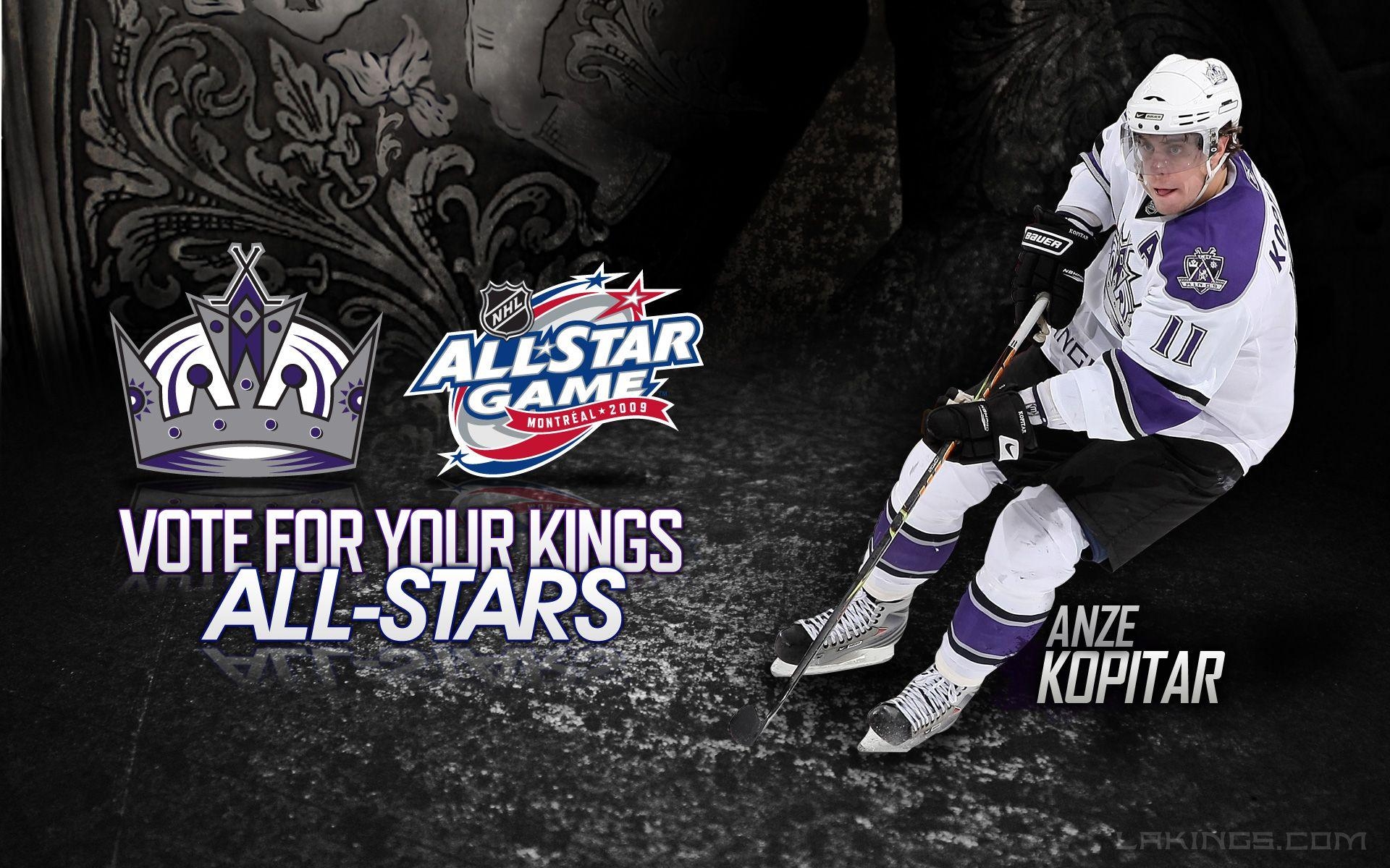 1920x1200 Anze Kopitar Los Angeles Kings All Stars 2009, Desktop