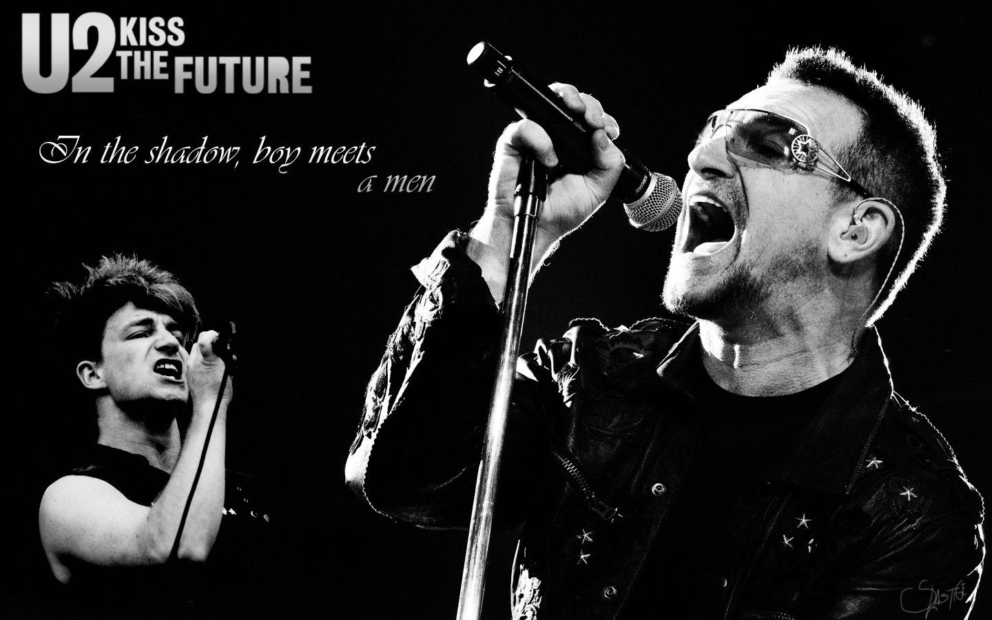 1440x900 wallpaper: Wallpaper Bono U2, Desktop