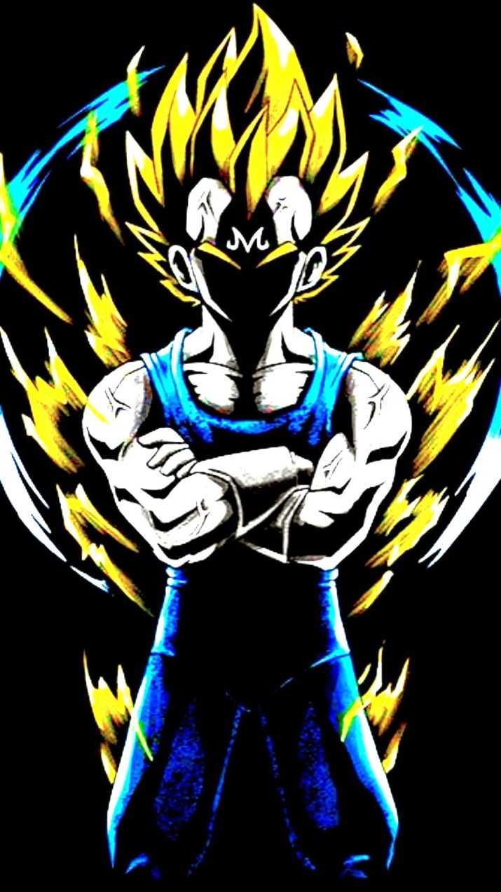 720x1280 Dark Majin Vegeta Wallpaper, Phone