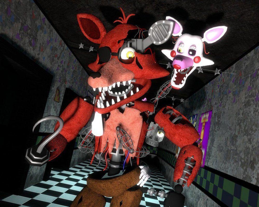 1000x800 Foxy x Mangle 3, Desktop