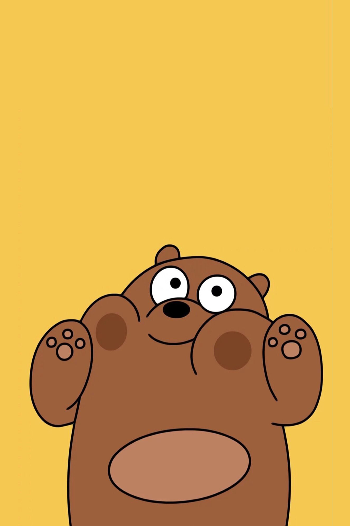 1210x1810 Lock Screen Grizzly We Bare Bears Wallpaper, Phone