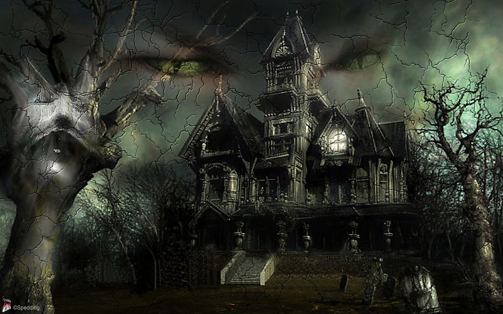 1680x1050 Free download 30 Scary Free Halloween Desktop Wallpaper [] for your Desktop, Mobile & Tablet. Explore Spooky Halloween Background. Spooky Halloween Wallpaper, Halloween Wallpaper, Spooky Forest Wallpaper, Desktop