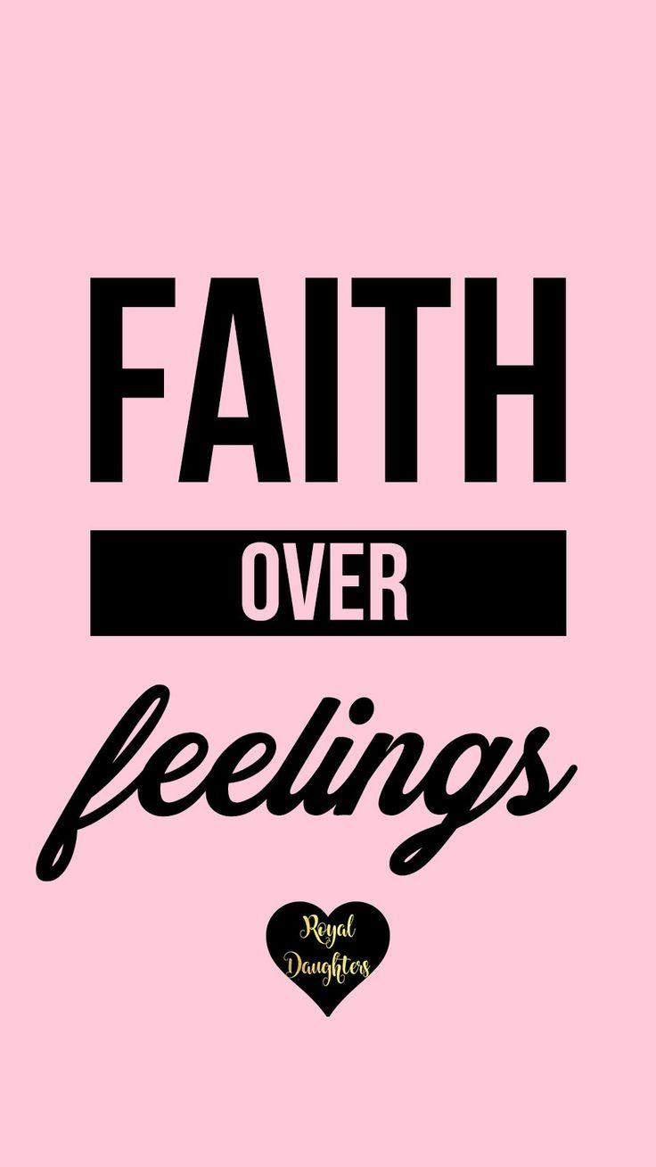 740x1310 Inspirational Quote Phone Wallpaper, Christian Lockscreen, Girly, Phone