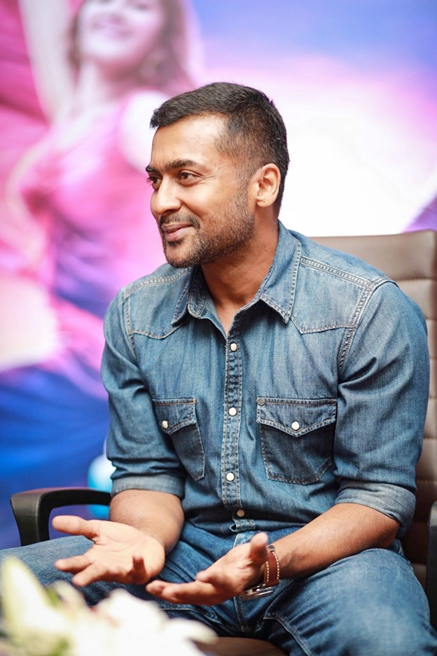 1500x2250 Suriya sports a stylish new look in his upcoming film!, Phone