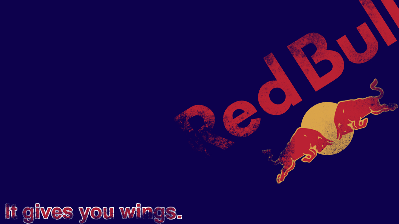 1280x720 image For > Red Bull Wallpaper Black, Desktop