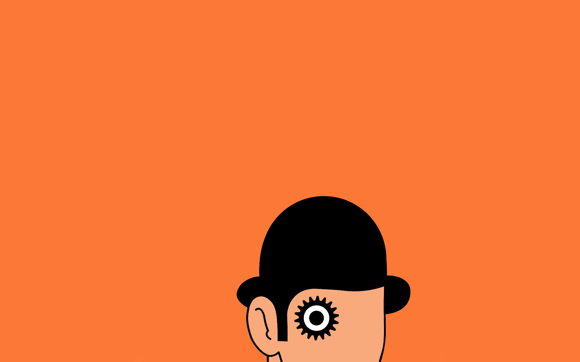 1920x1200 A Clockwork Orange (minimalistic), Desktop