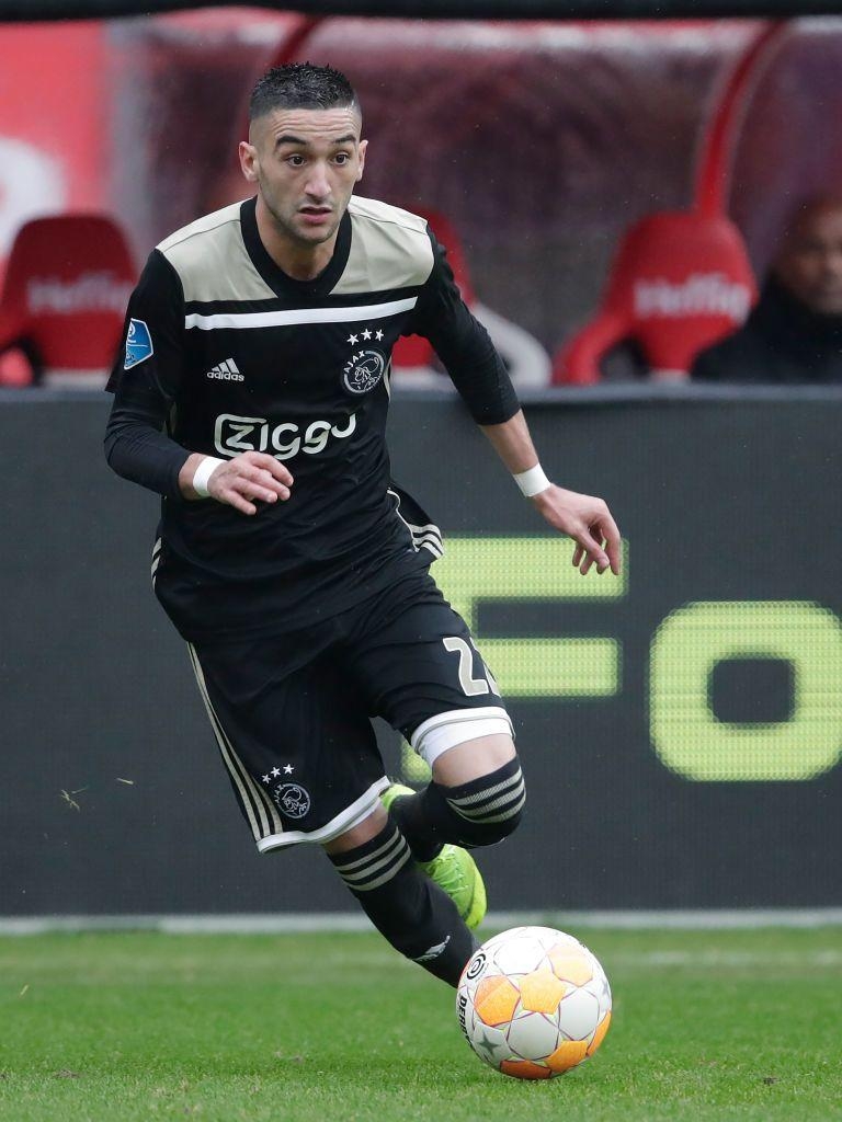 770x1030 UTRECHT, NETHERLANDS 23: Hakim Ziyech of Ajax during, Phone