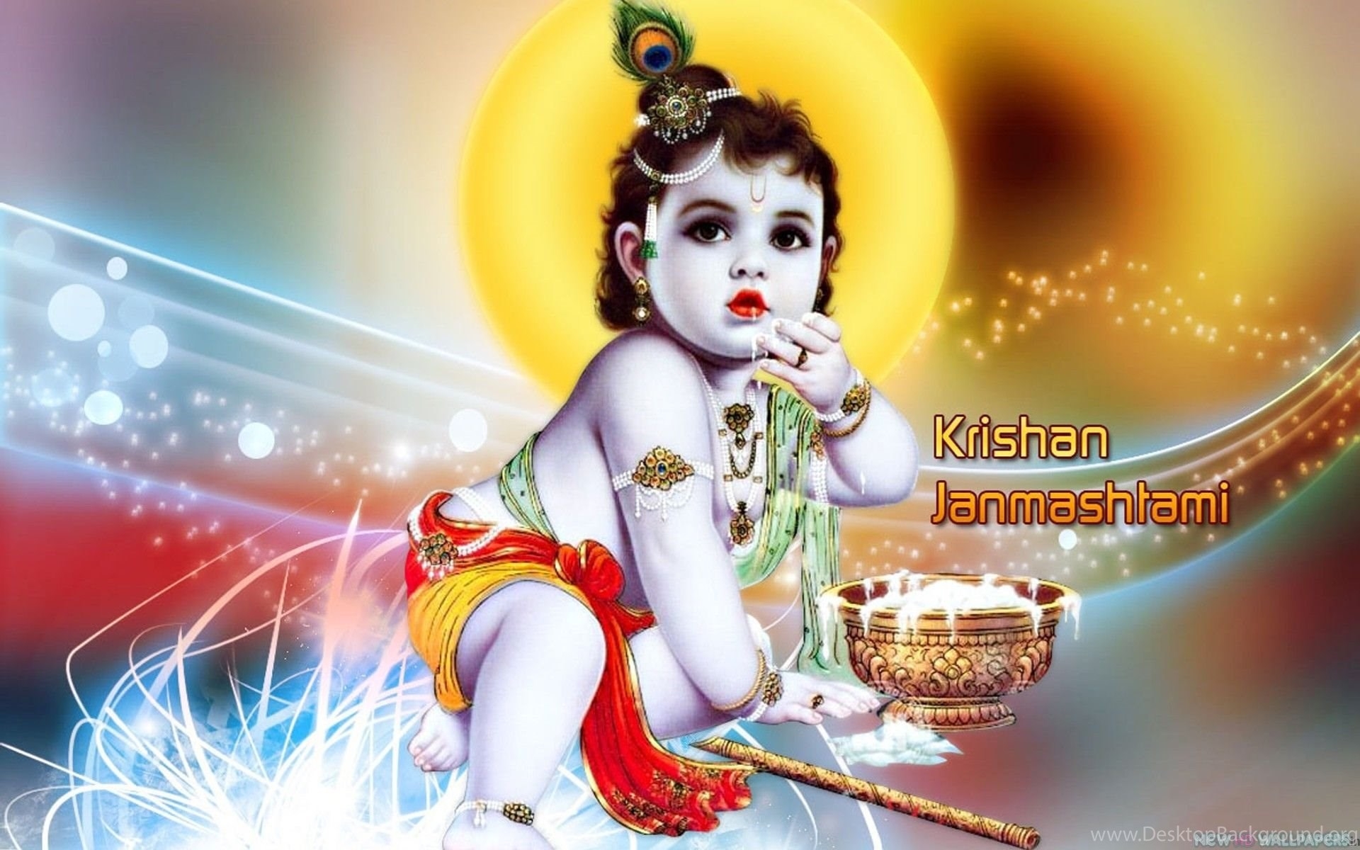 1920x1200 Lord Krishna HD Wallpaper, Cute Bal Krishna Image Free Desktop Background, Desktop