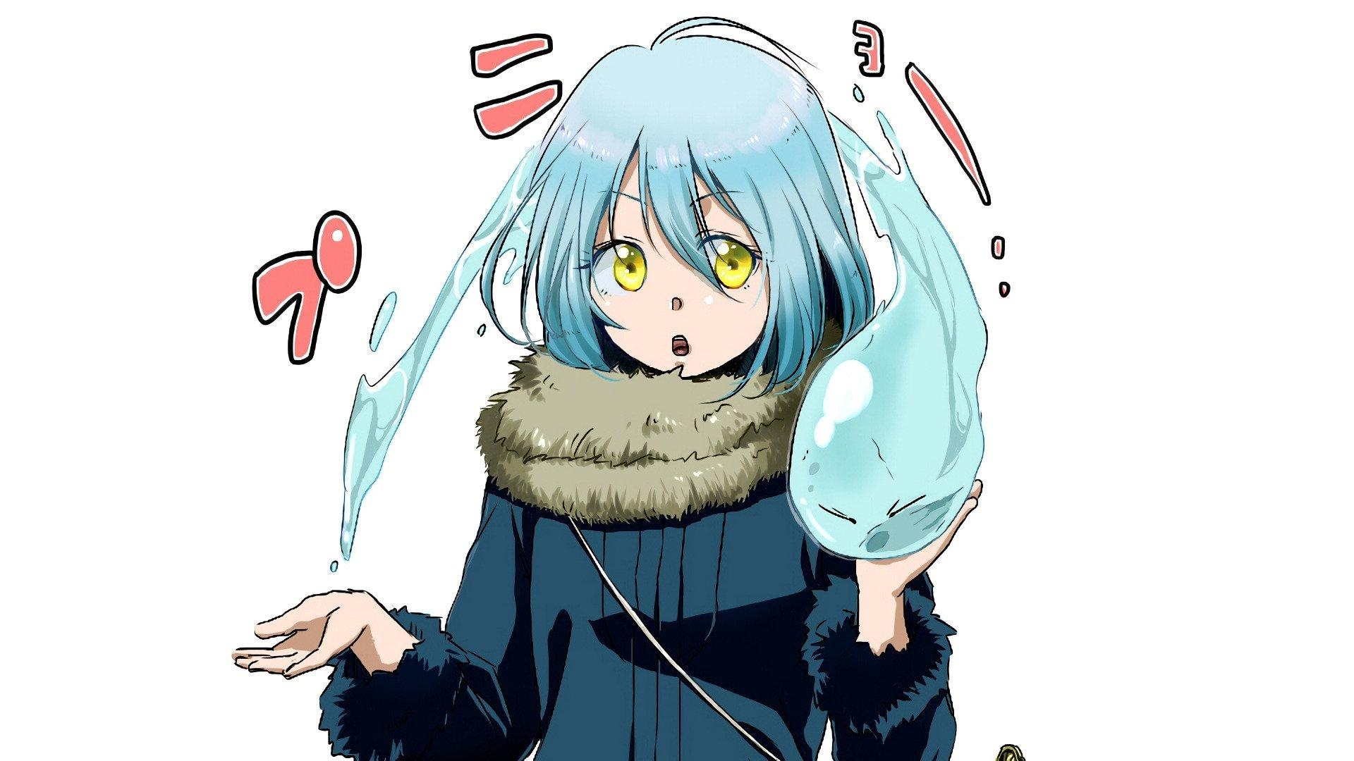 1920x1080 Rimuru Tempest in human form play with slime form HD Wallpaper, Desktop