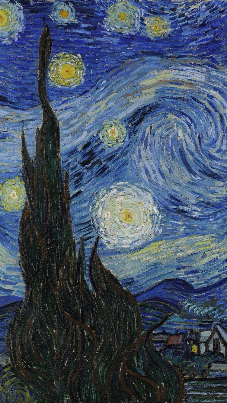 760x1340 Vincent Van Gogh iPhone Wallpaper Free Vincent Van Gogh iPhone Background, Phone