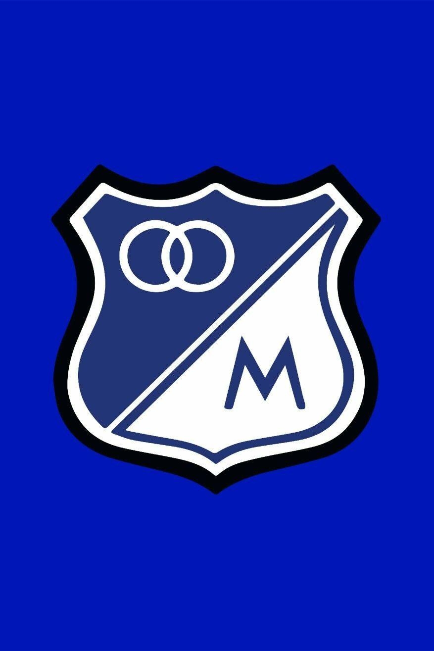 880x1320 Azul y Blanco Millonarios Fútbol Club (Bogotá). Latin, Phone