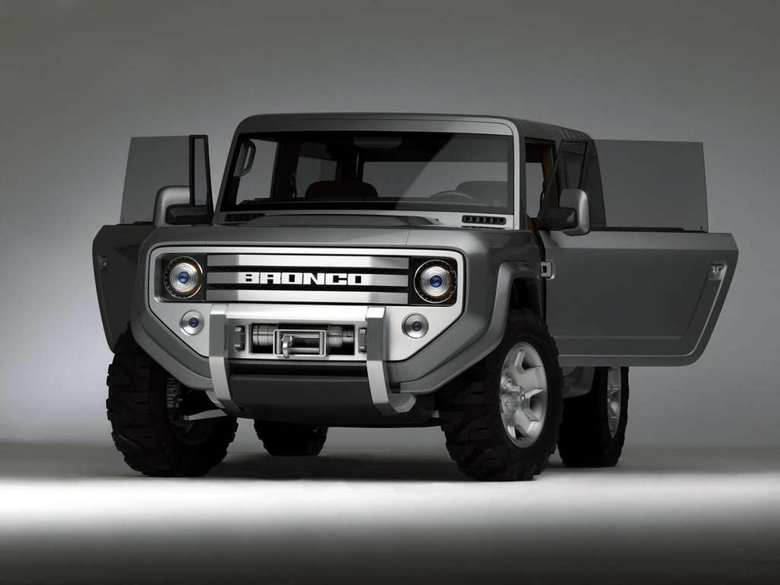 1600x1200 wallpaper: Ford Bronco Concept Car Wallpaper, Desktop