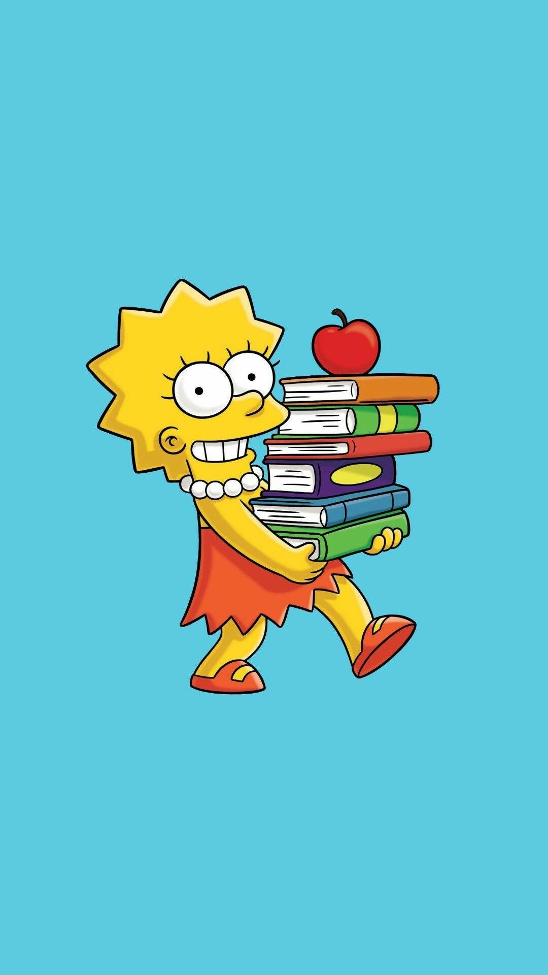 1080x1920 The Simpsons LisaK wallpaper, free and easy to download, Phone