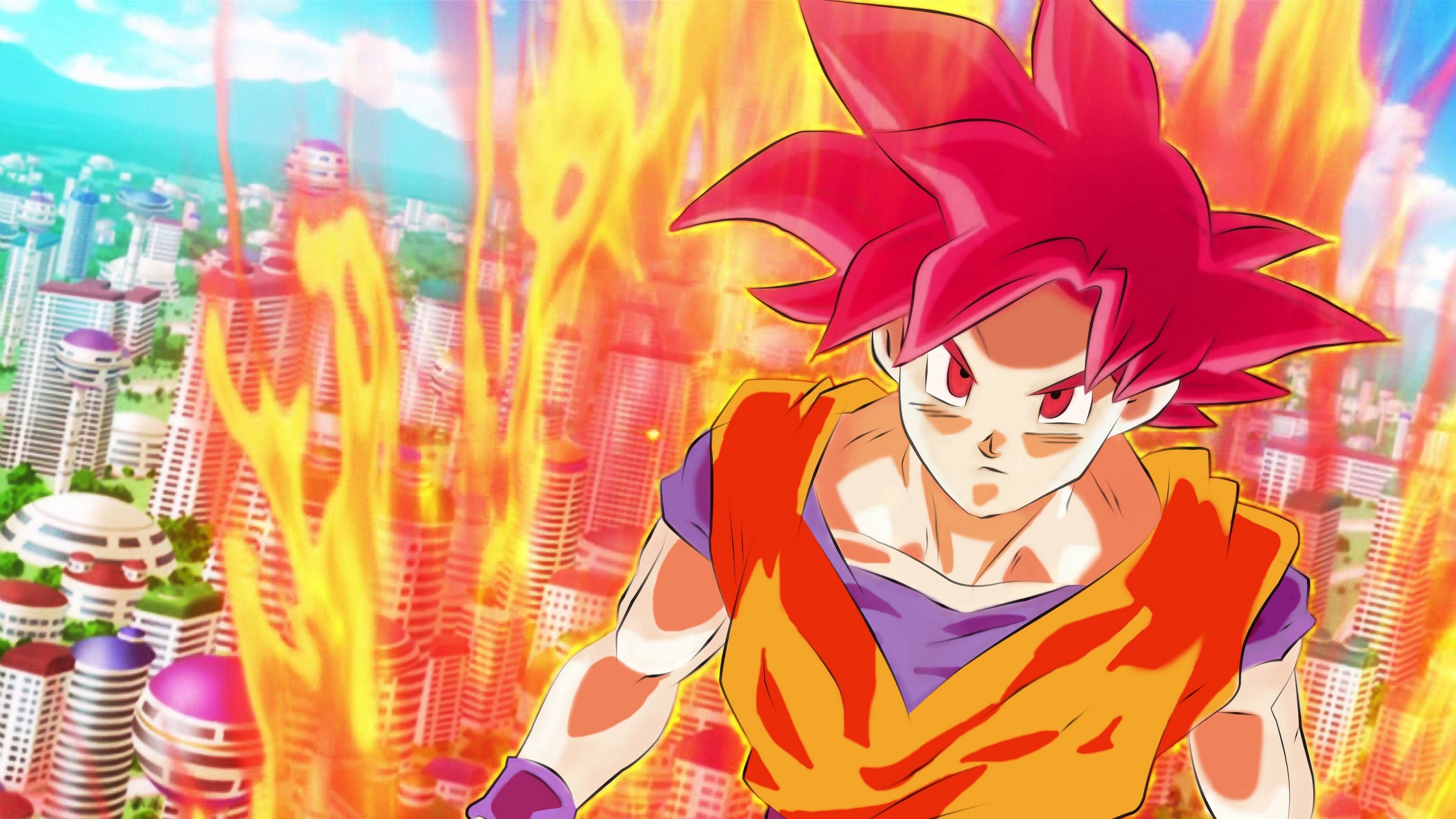 3840x2160 Wallpaper Dragon Ball Z, Goku, Super Saiyan Wallpaper & Background Download, Desktop