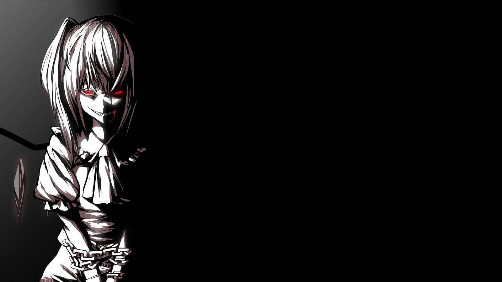 1600x900 Free download Depressing Anime Background Dark anime girl, Desktop