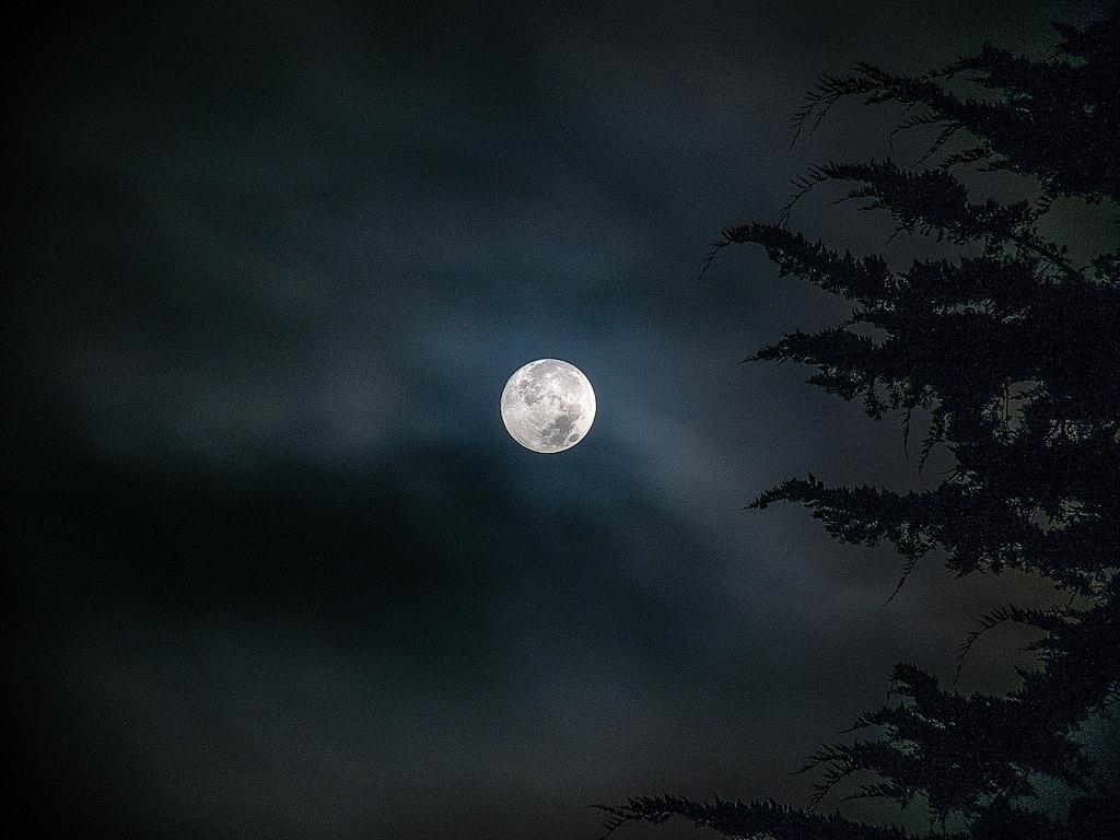 1030x770 Super Moon Over California Central Coast 2014 09 08 Waxing, Desktop