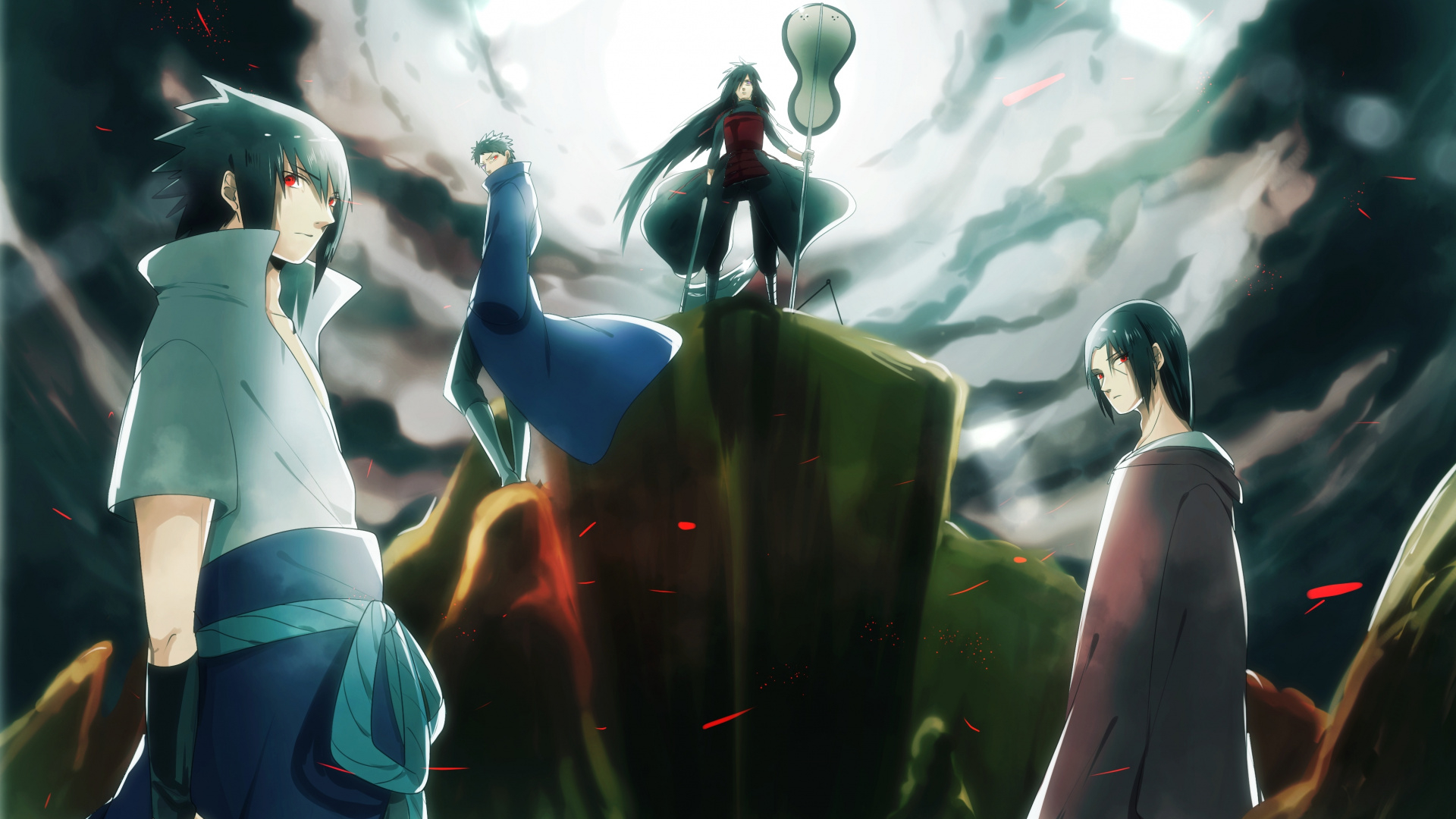 1920x1080 Wallpaper Naruto Sasuke Madara Uchiha Clan Itachi Obito And Itachi, Desktop