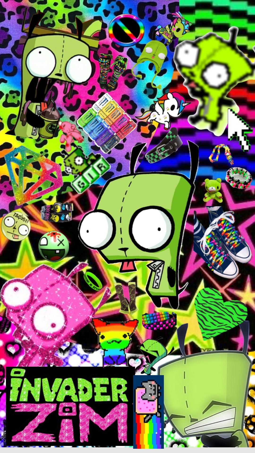 1080x1920 Invader Zim Cartoon Character, Phone