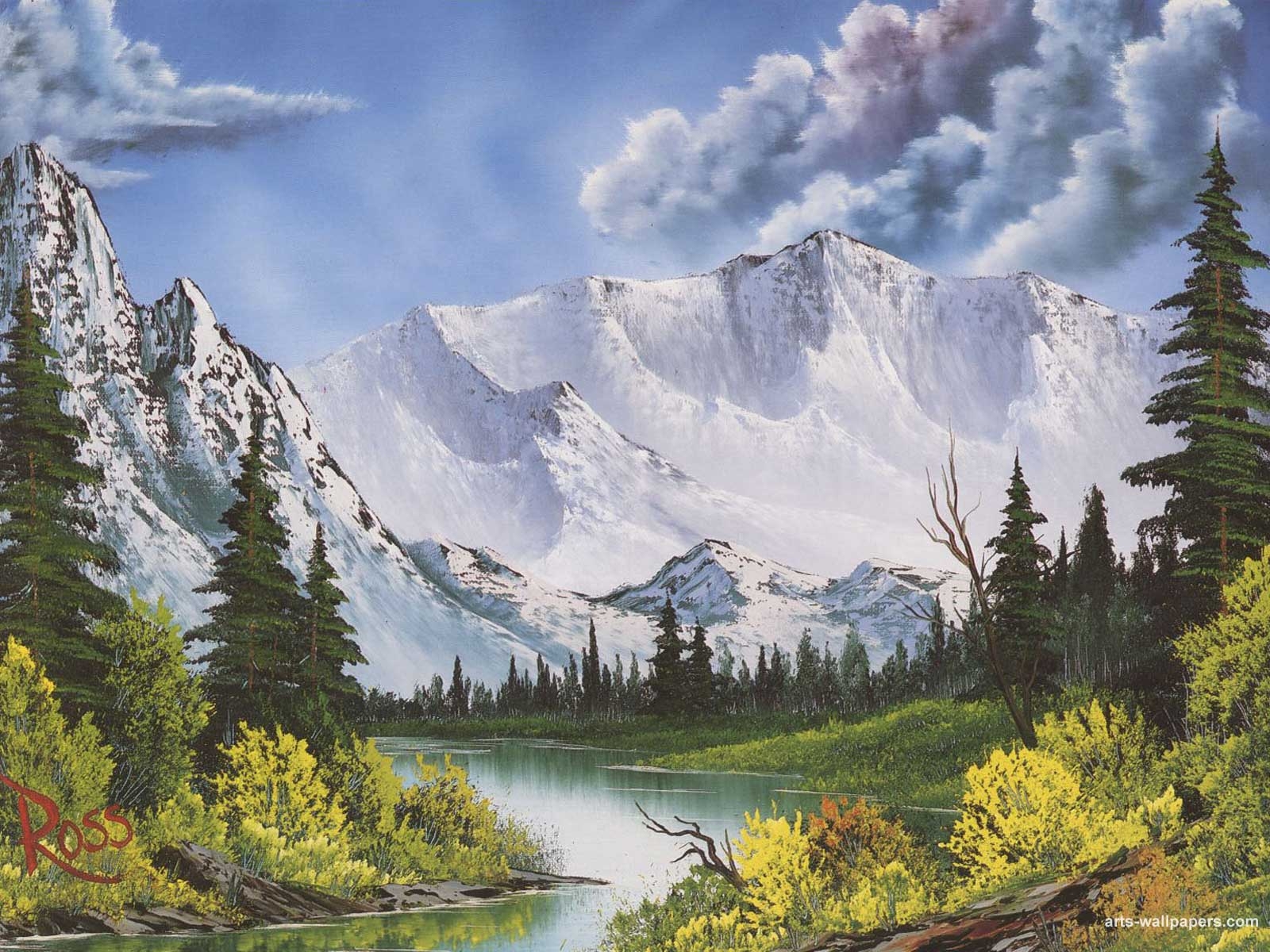 1600x1200 Bob Ross Wallpaper, Desktop