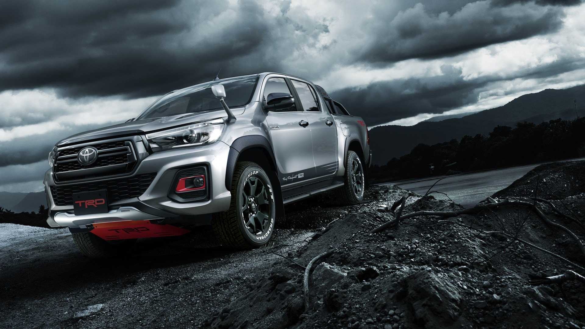 1920x1080 Toyota Hilux 2020 silver, phone, desktop wallpaper, picture, photo, Desktop