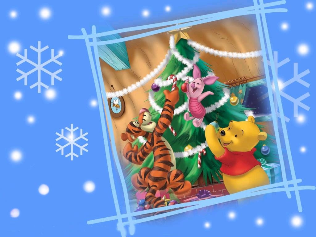 1030x770 Free download Winnie The Pooh Christmas Backgroundjpg, Desktop