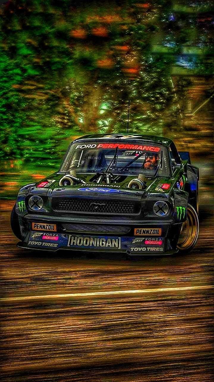 720x1280 Hoonigan iPhone Wallpaper Discover more Car, Drift, Hoonicorn, Hoonigan, Ken Block wallpaper.. iPhone wallpaper, Ken block mustang, Wallpaper, Phone