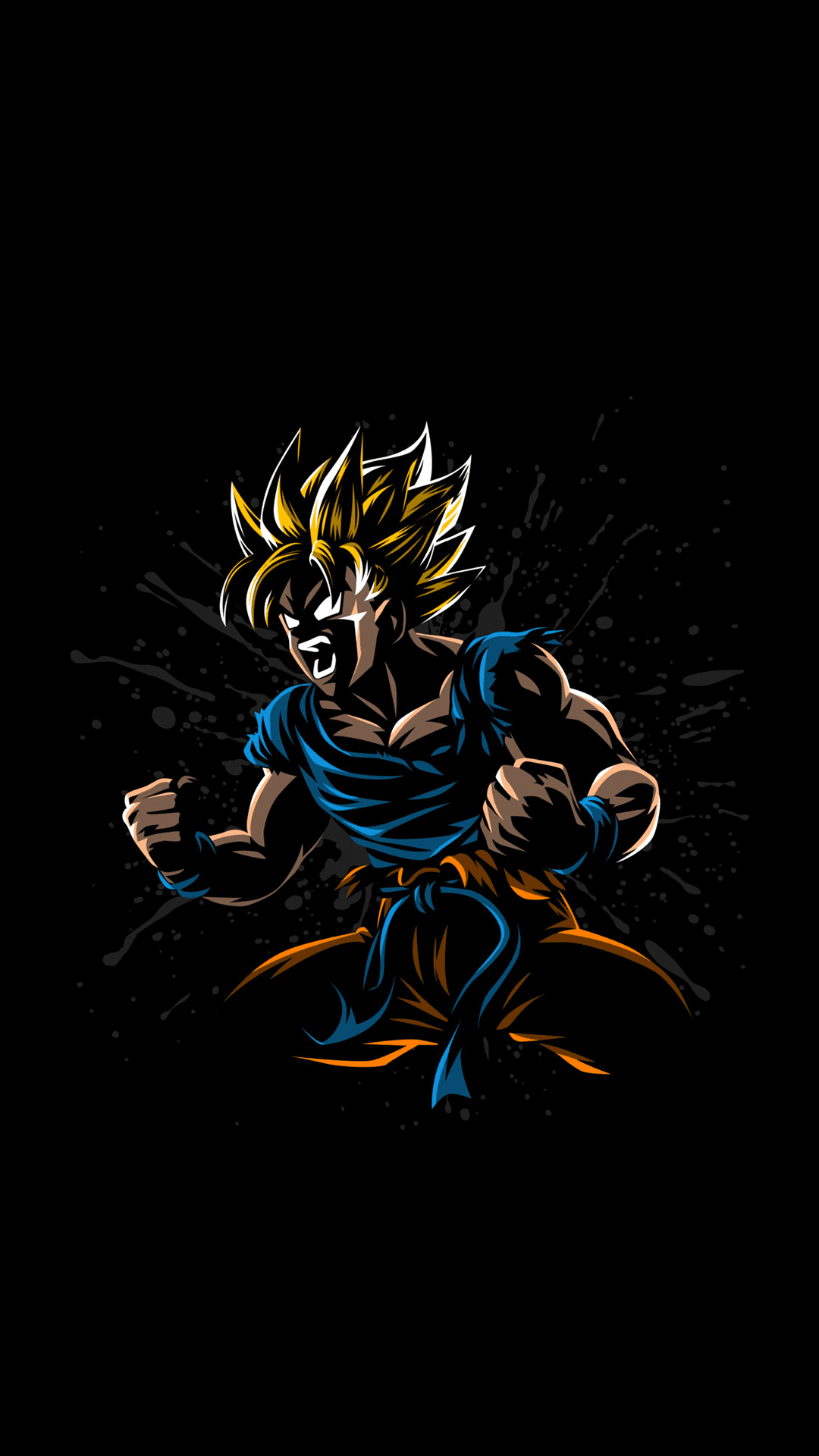 1080x1920 Goku Mobile Wallpaper Goku Android Background Download, Phone