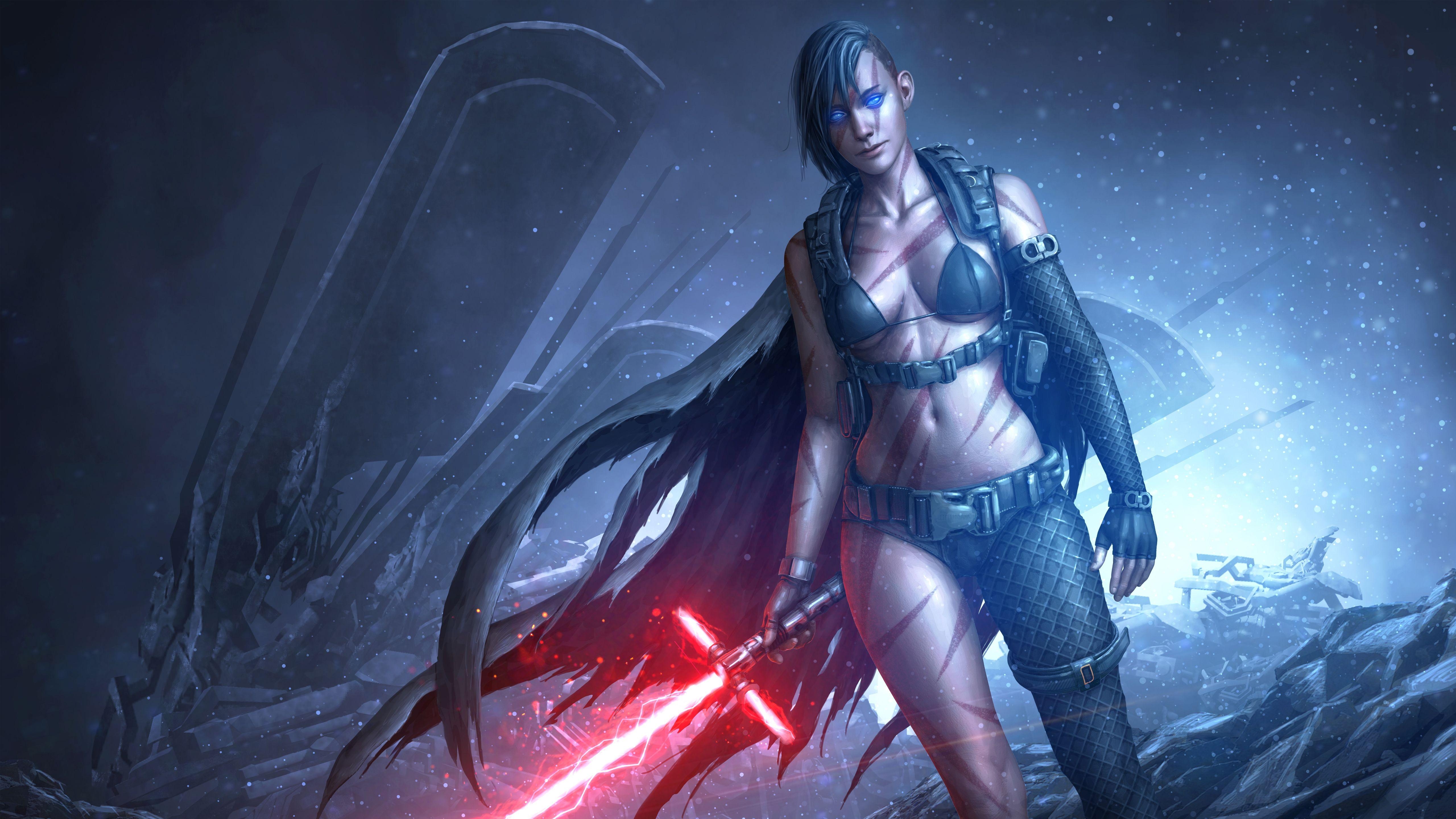 5120x2880 Download 6 Lightsaber Wallpaper, Desktop