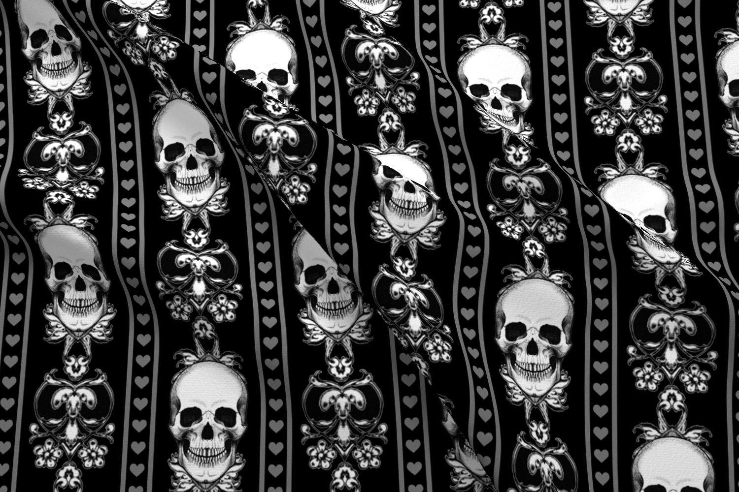 1500x1000 skull fabric, wallpaper & gift wrap, Desktop