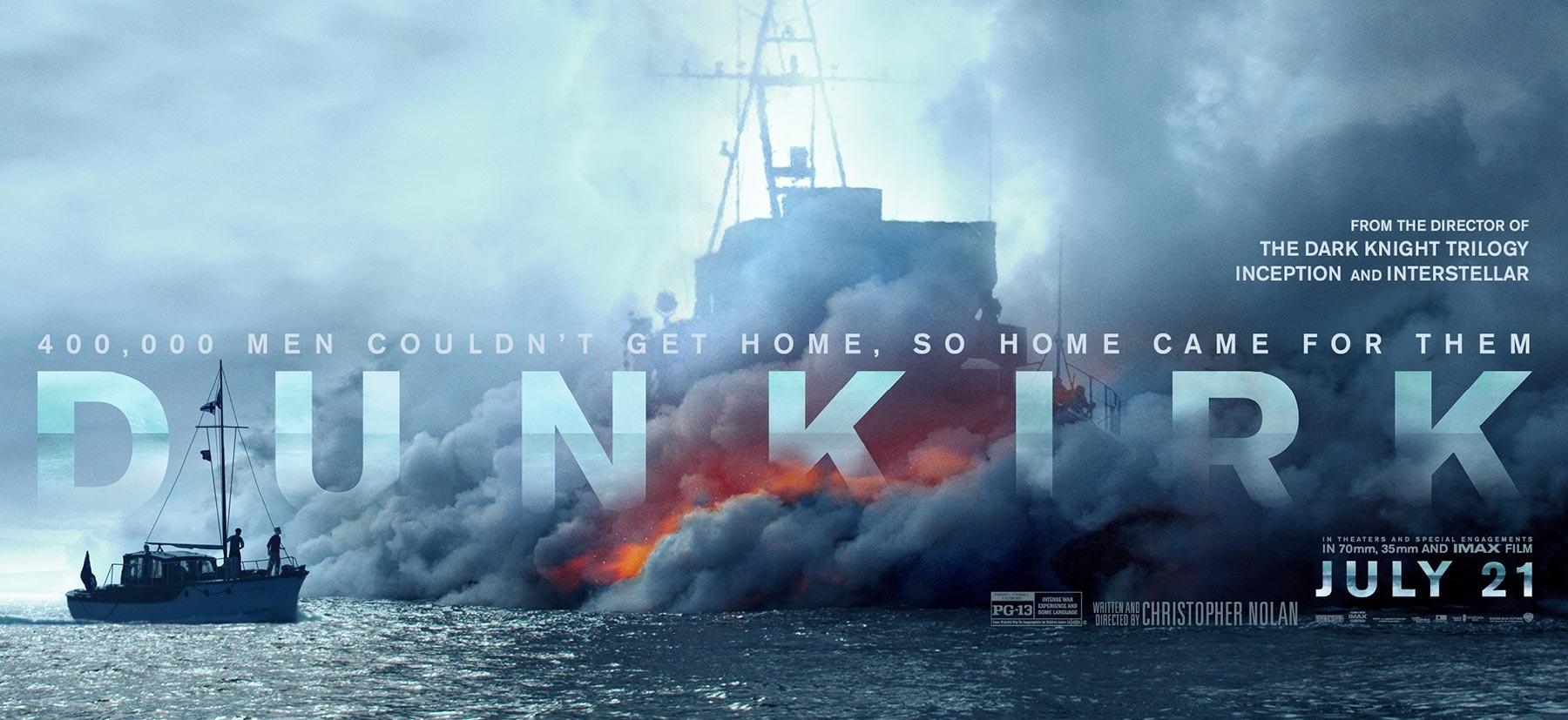 1800x830 Dunkirk Poster. Française BigInf, Dual Screen