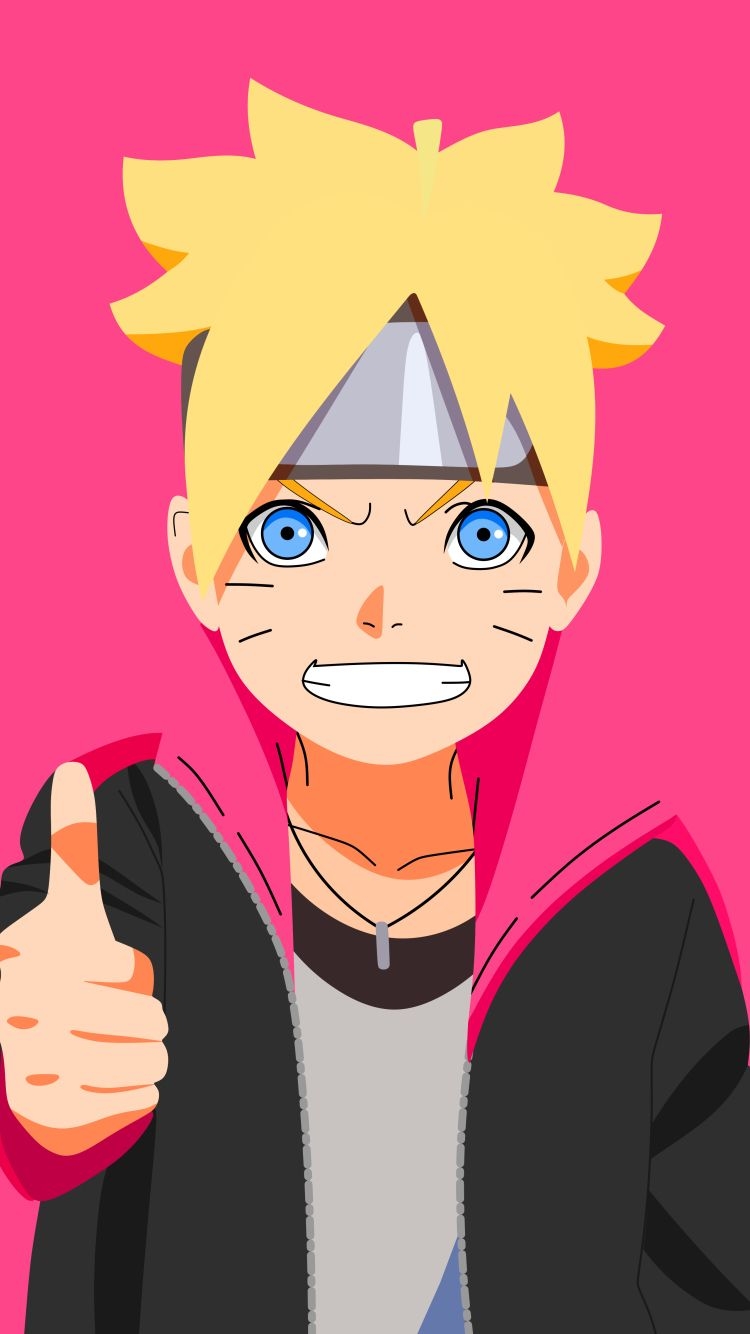 750x1340 Boruto Uzumaki Minimalist iPhone iPhone 6S, iPhone 7, Phone