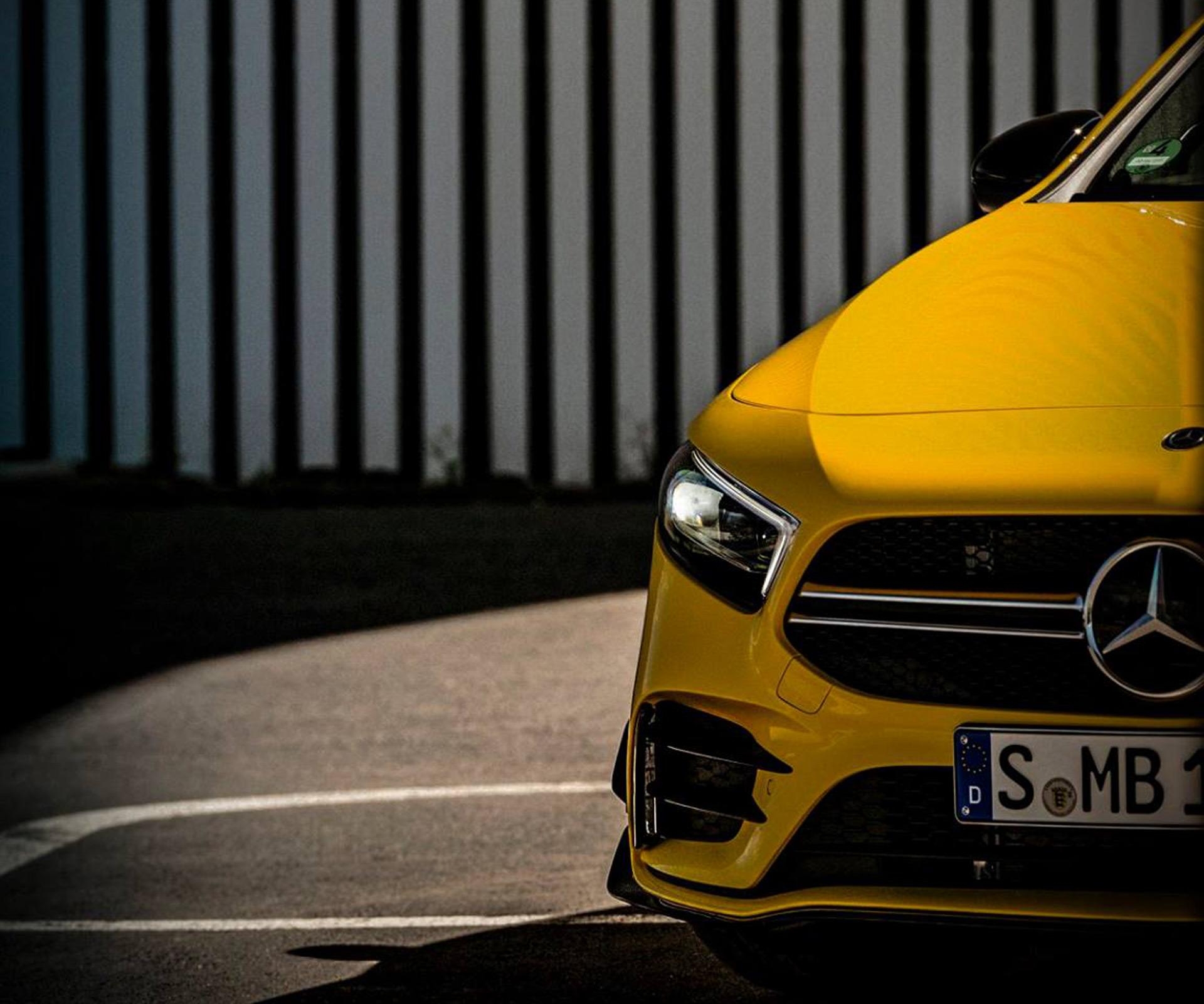 1920x1610 Mercedes AMG A35 Hot Hatch Teased Ahead Of 2018 Paris Auto Show, Desktop