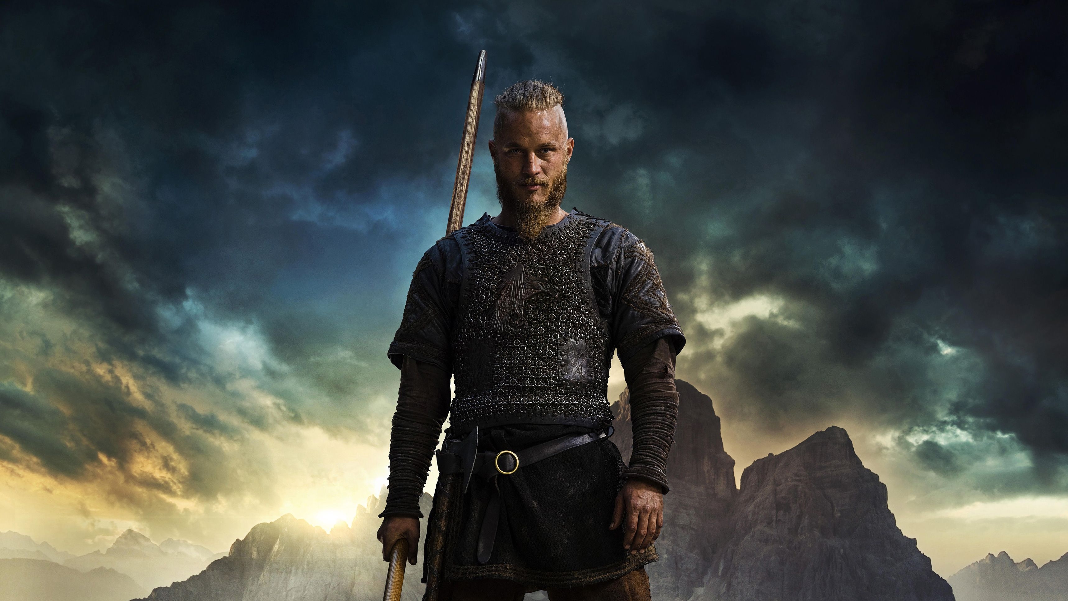 3440x1940 Vikings Ragnar 4k 1440P Resolution HD 4k Wallpaper, Image, Background, Photo and Picture, Desktop