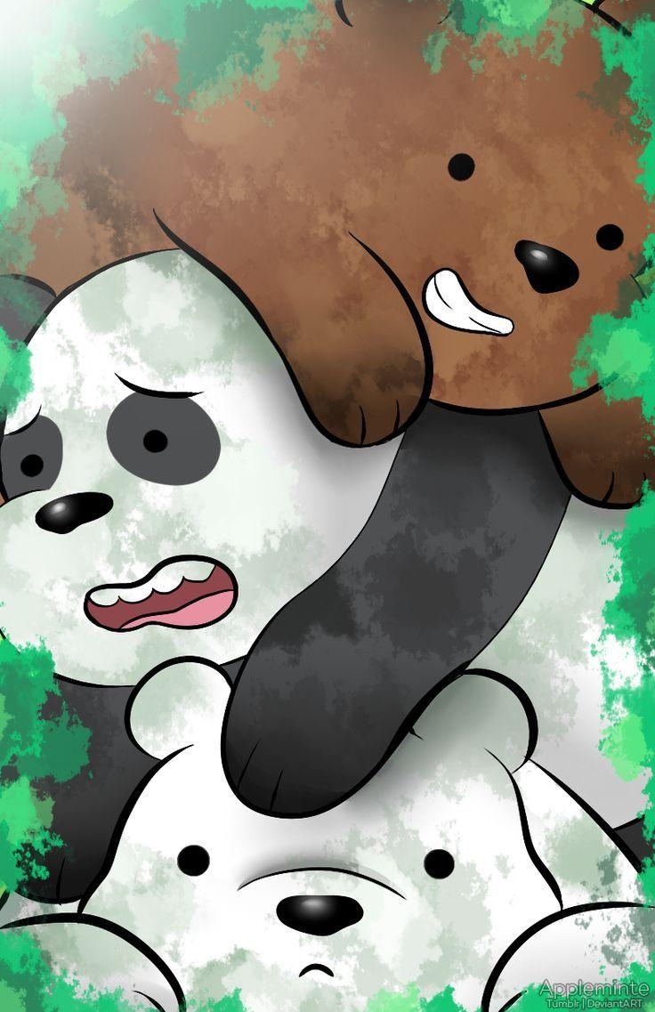 740x1140 We Bare Bears Wallpaper, Phone