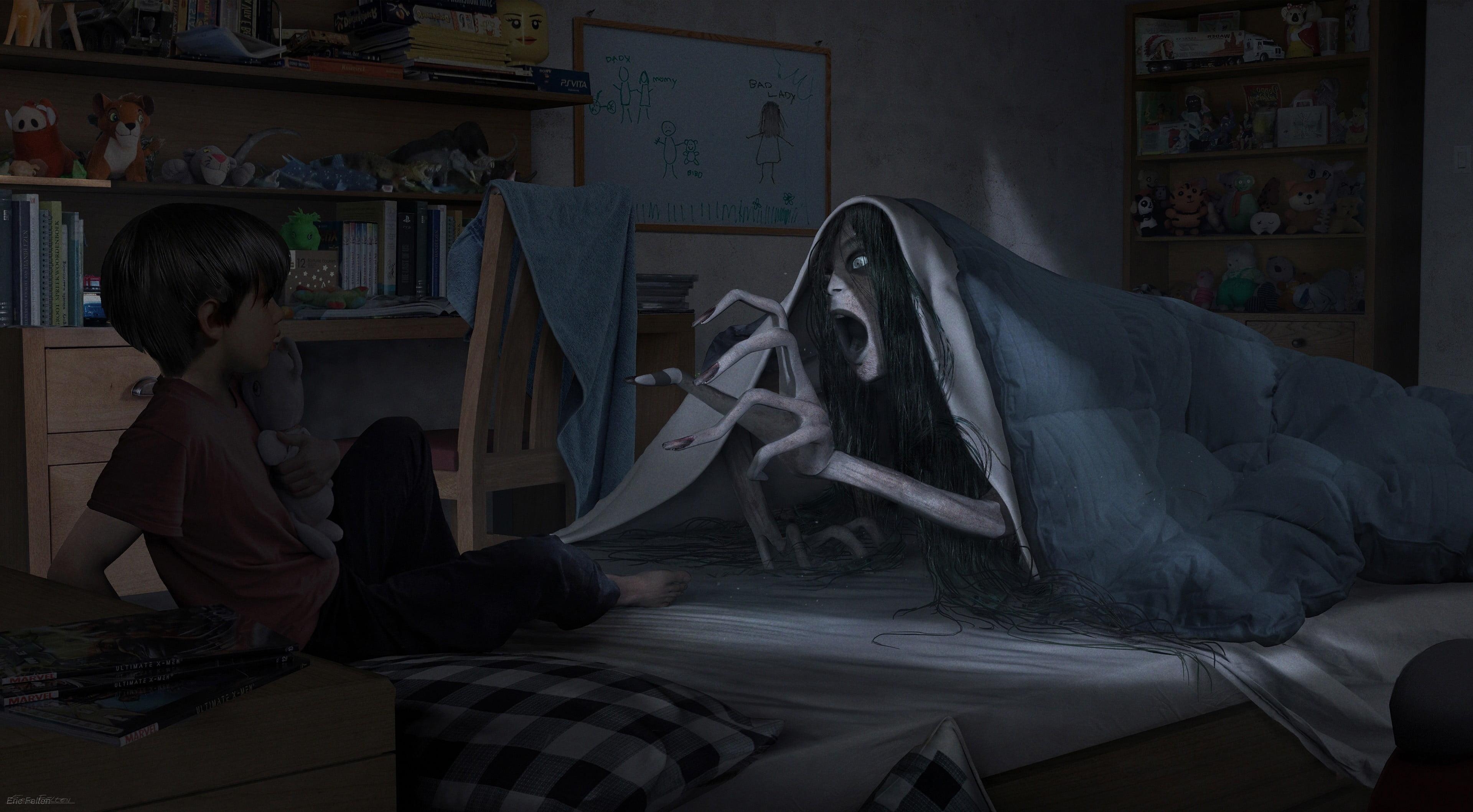 3840x2120 Cartoon scary movie wallpaper HD wallpaper, Desktop