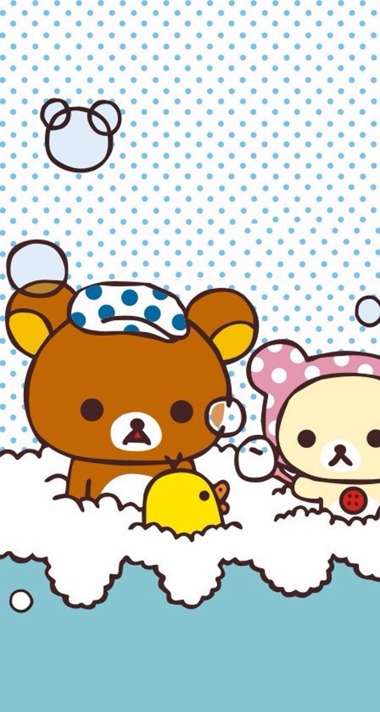 750x1400 Rilakkuma / Soo #Kawaii > Download more super cute #iPhone, Phone