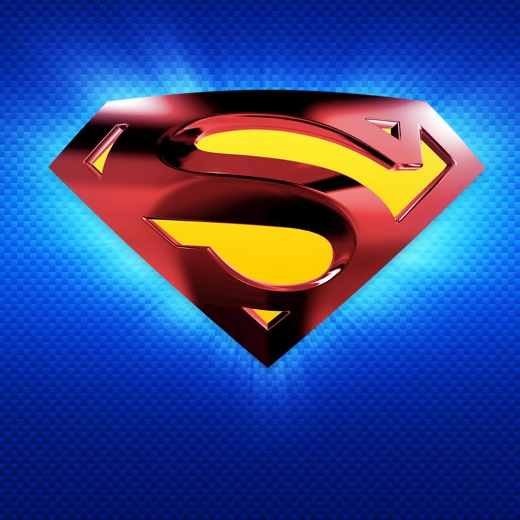 1030x1030 superman logo, Phone